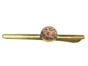 Ruby Bar Brooch