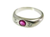 Ruby and Diamond Ring