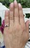 Vintage .26ct Ruby and Diamond Platinum Ring