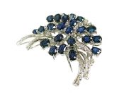 Sapphire Brooch