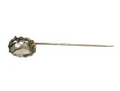Smoky Quartz Stick Pin