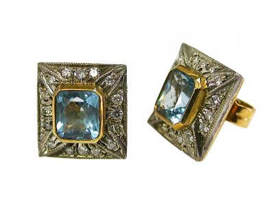 Aquamarine Earrings