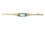 Topaz Brooch