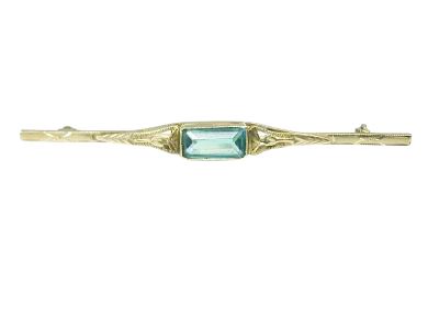 Topaz Brooch