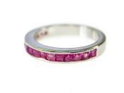 Vintage Tourmaline Half Eternity Band