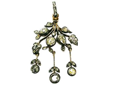 Victorian Diamond Pendant