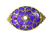 Enamel Victorian Brooch