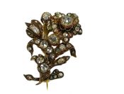 Victorian Floral Brooch