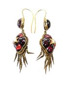 Victorian Garnet Earrings