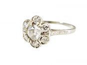 Vintage Diamond Cluster Ring