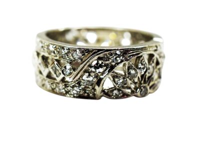 Vintage Diamond Eternity Band
