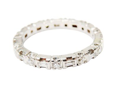Vintage Diamond Eternity Band