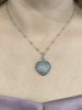Vintage Diamond Heart Pendant