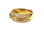 Vintage .55ct Diamond 18kt Ring