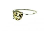 Vintage Diamond Solitaire Ring