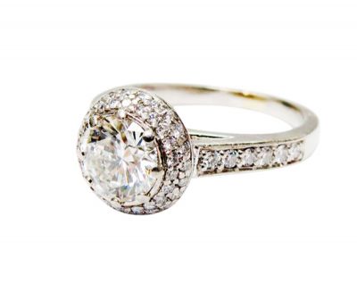 Vintage Inspired Diamond Ring