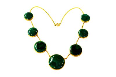 Vintage Malachite Necklace