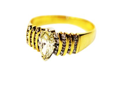 Vintage Marquise Diamond Ring