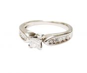 Vintage Princess Cut Diamond Ring