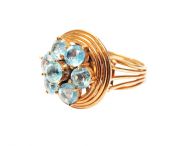 Vintage Aquamarine Ring