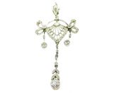 Vintage Diamond Pendant
