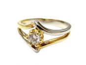 Vintage Diamond Solitaire Ring