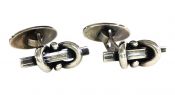 Vintage Willy Jacob Krogmar Sterling Silver Cufflinks