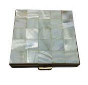 Volupte Vintage Mother of Pearl Powder Compact