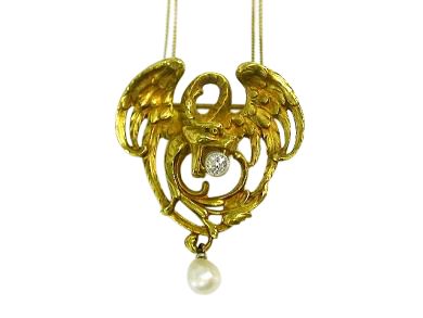 Winged Serpent Pendant