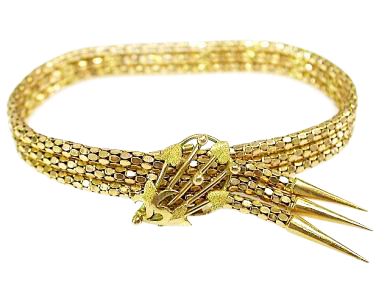Yellow Gold Slider Bracelet