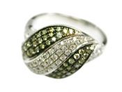 Yellow and White Gold Ring
