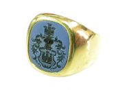 Agate Intaglio Ring