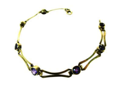 Amethyst bracelet