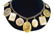Vintage Lockets & Gold Chain