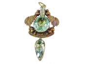 Antique Aquamarine Pendant