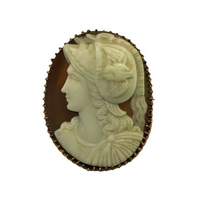 Antique Athena Cameo