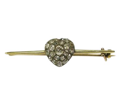 Antique Heart Pin