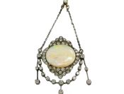 Antique Opal Pendant