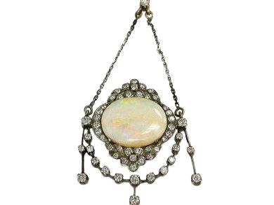 Antique Opal Pendant