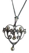 Antique Pearl Pendant