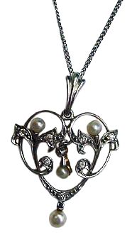 Antique Pearl Pendant