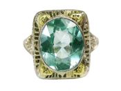 Antique Synthetic Spinel Ring