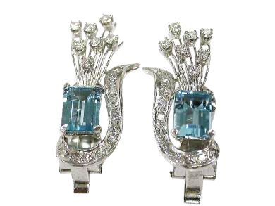 Aquamarine Earrings