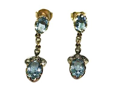 Aquamarine Earrings