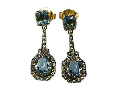 Aquamarine Earrings