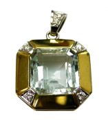 Aquamarine Pendant