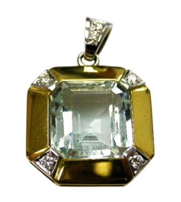 Aquamarine Pendant
