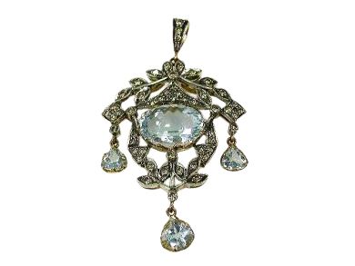 Aquamarine Pendant