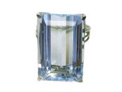 Vintage Aquamarine Solitaire Ring