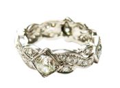 Art Deco Diamond Eternity Band